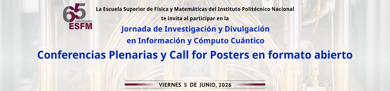 Jornada de Investigación y Divulgación en Información y Cómputo Cuántico